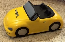 Carmax Yellow Car Convertible Promo Promotion Stress Ball Fidget Toy