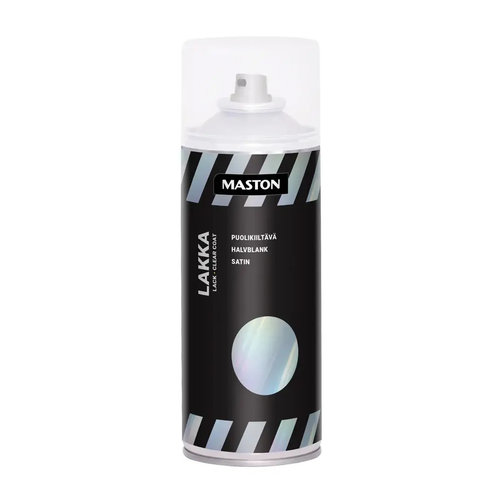 Maston ""Top Coat"" Spray Paint Clear Coat Satin 400ml