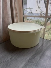 Tupperware Cake Carrier Or Pie Taker Harvest Gold 10L