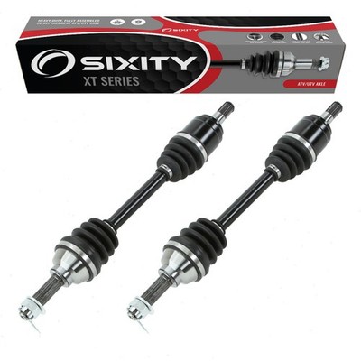 2 pc Sixity XT Front Left Right Axles for Suzuki LT-A450X KingQuad AXi 4x4 p9