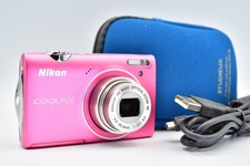 ⏯️[Excellent+5] Nikon COOLPIX S5100 12.2MP  Digital Camera Pink From Japan