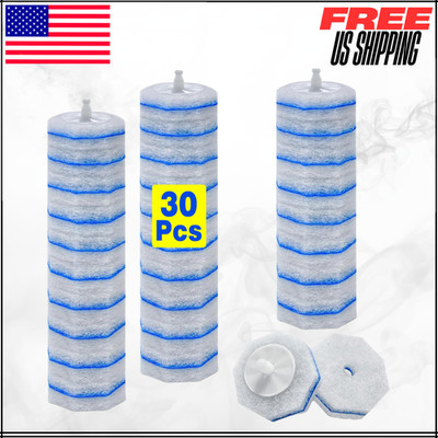 Upgrade 3 Layer Toilet Bowl Refills Fits for Clorox Toilet Brush 30 Count