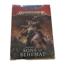 Warhammer Age of Sigmar Sons of Behemat Warscroll Cards 3rd Edition New