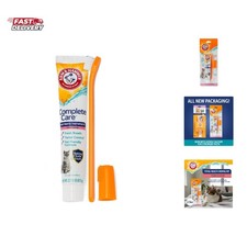 Complete Care Cat Dental Kit, Tuna Flavor Enzymatic Cat Toothpaste, Dual-Head...