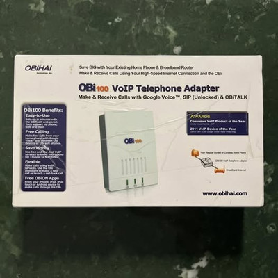 OBIHAI OBi100 VoIP Telephone Adapter