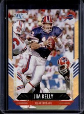 2021 Panini Score Jim Kelly Gold Zone #/50 Bills