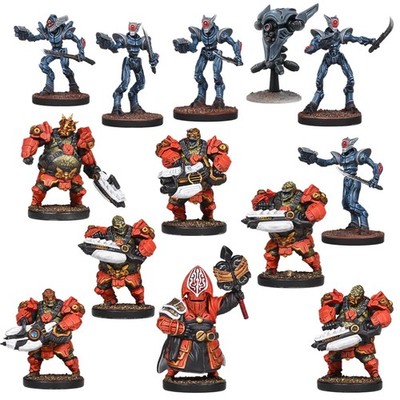 Deadzone Matsudan House Conclave Starter Mantic Warpath Firefight 28mm YHP