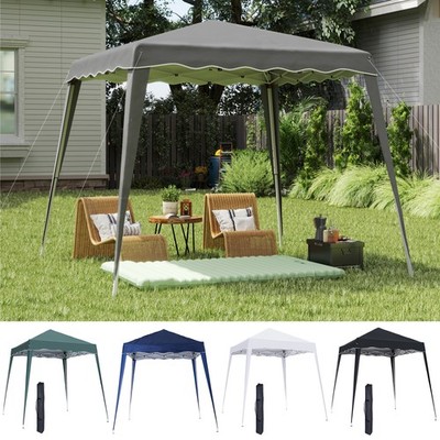 2,5 x 2,5 m Garten Pop Up Zelt Pavillon Markise Festzelt Party Unterstand Beschattung