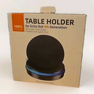Table Holder for Echo Dot 4th Generation ~ Black 