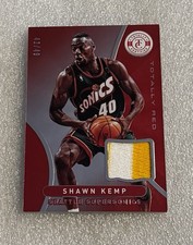 SHAWN KEMP 2012-13 Panini Totally Certified PATCH #42/49 RED PARALLEL RARE