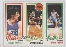 1980-81 Topps Roger Phegley James Silas Terry Tyler #91-206-160 l0x