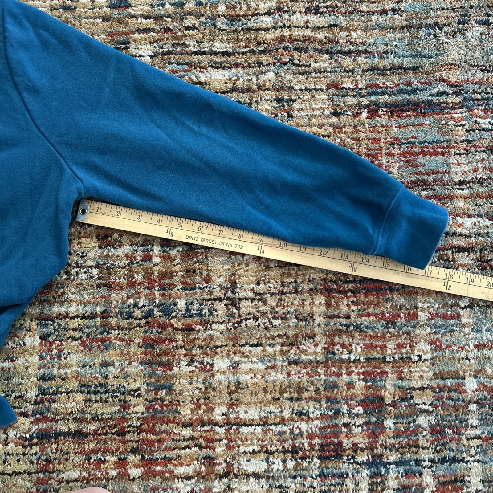 Vintage Basic Editions Sweatshirt Squirrel Teal X… - image 8