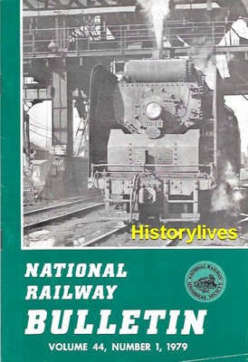 NRHS Bulletin V44 N1 Canadian West Brill Rail Motor Cars Bridgton Harrison Milk