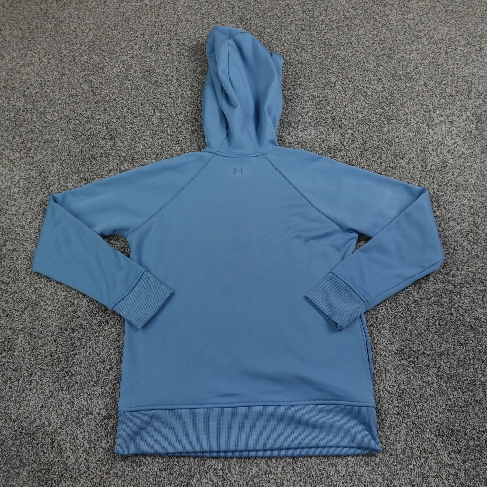 VETEMENTS Felpa con cappuccio Under Armour da uomo piccola blu bianco sciolta UA felpa con cappuccio