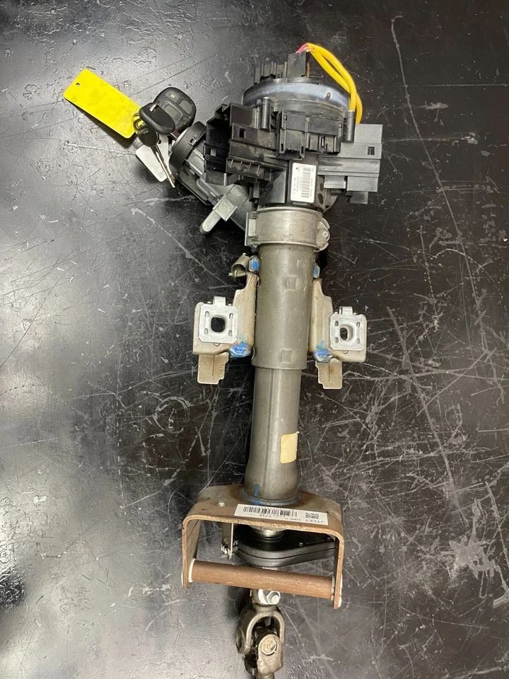 07-10 SATURN SKY REDLINE PONTIAC SOLSTICE GXP CONJUNTO DE COLUNA DE DIREÇÃO FABRICANTE DE EQUIPAMENTO ORIGINAL + CHAVE - Imagem 2 de 4