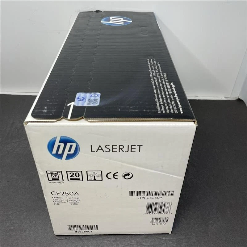 Cartucho de tóner HP LaserJet 504A - CE250A, negro Foto 2 de 4