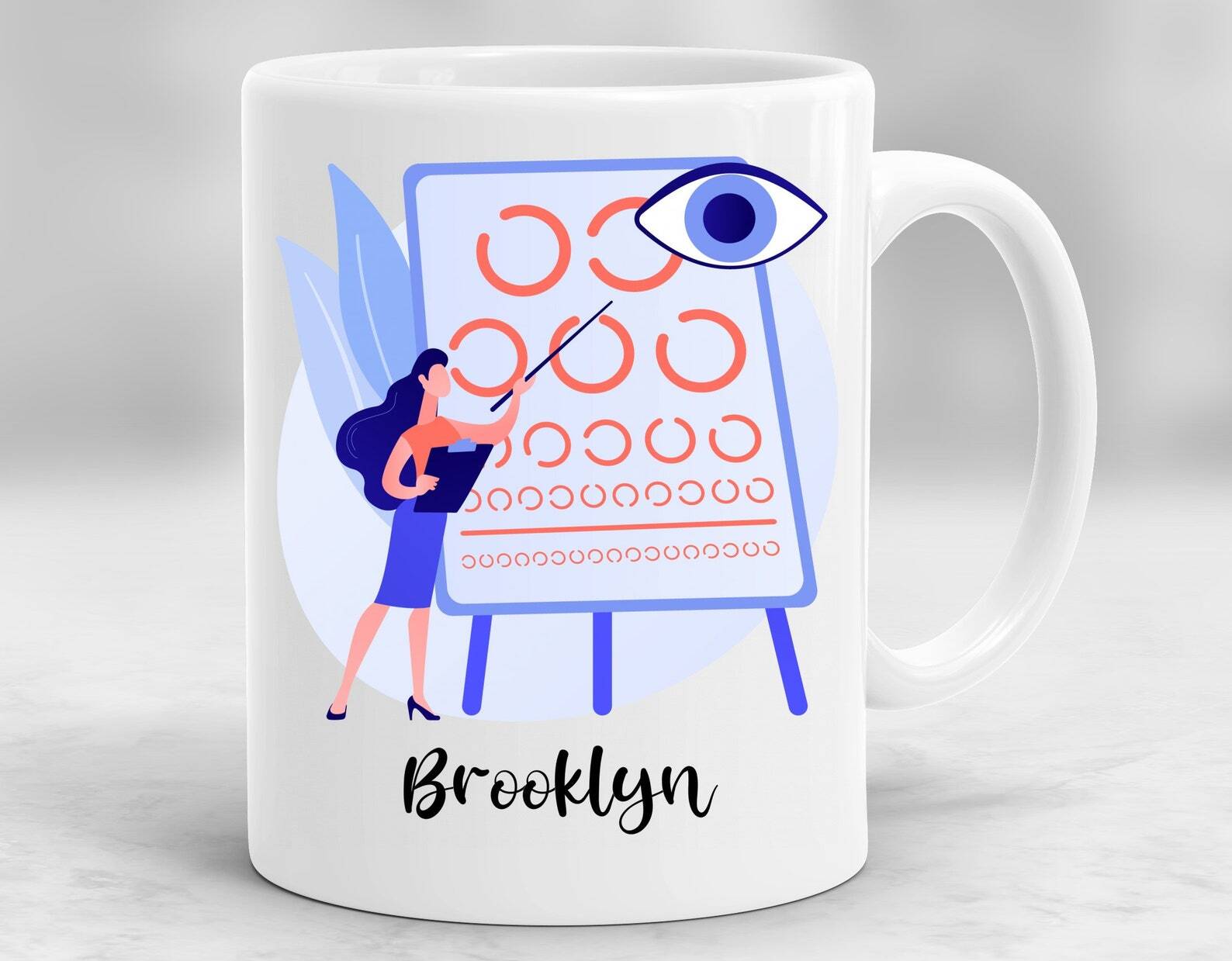 Personalized Eye Doctor Mug Eye Doctor Cup Eye Doctor Gift Eye Doctor Coffee Mug