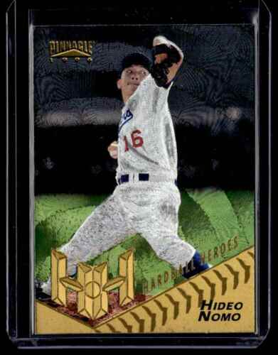 1996 Pinnacle Starburst Hardball Heroes Hideo Nomo Los Angeles Dodgers #156
