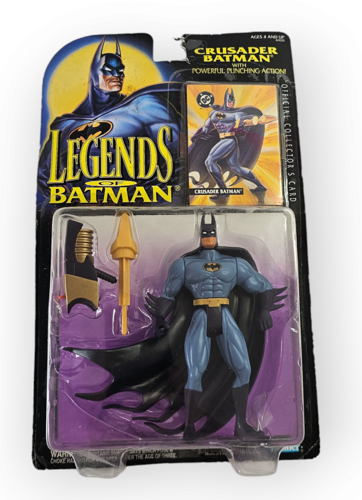 Kenner Legends of Batman Crusader Batman-In Original Packaging-Minor Damage
