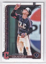 2025 Topps Baseball Cleveland Guardians Team Set Series 1 2 and Update 36 cards