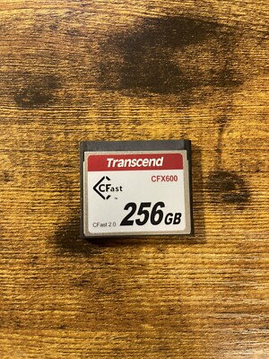 256GB Transcend CFast 2.0 CFX650 Memory Card