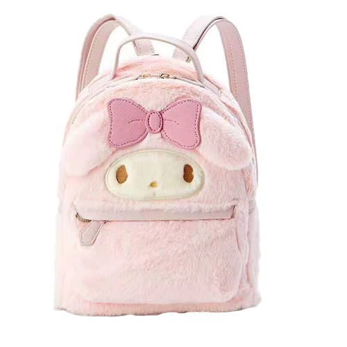 Cinnamoroll My Melody Bag Cute Anime School Bag Plush Shoulder Bag Backpack Gift - 第 13/13 張圖片