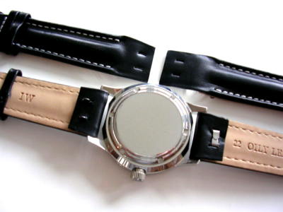 10mm Open End BUND Aviator Pilot Flieger Strap IW SUISSE 12 14 16 18 19 20  22 24 - Foto 3