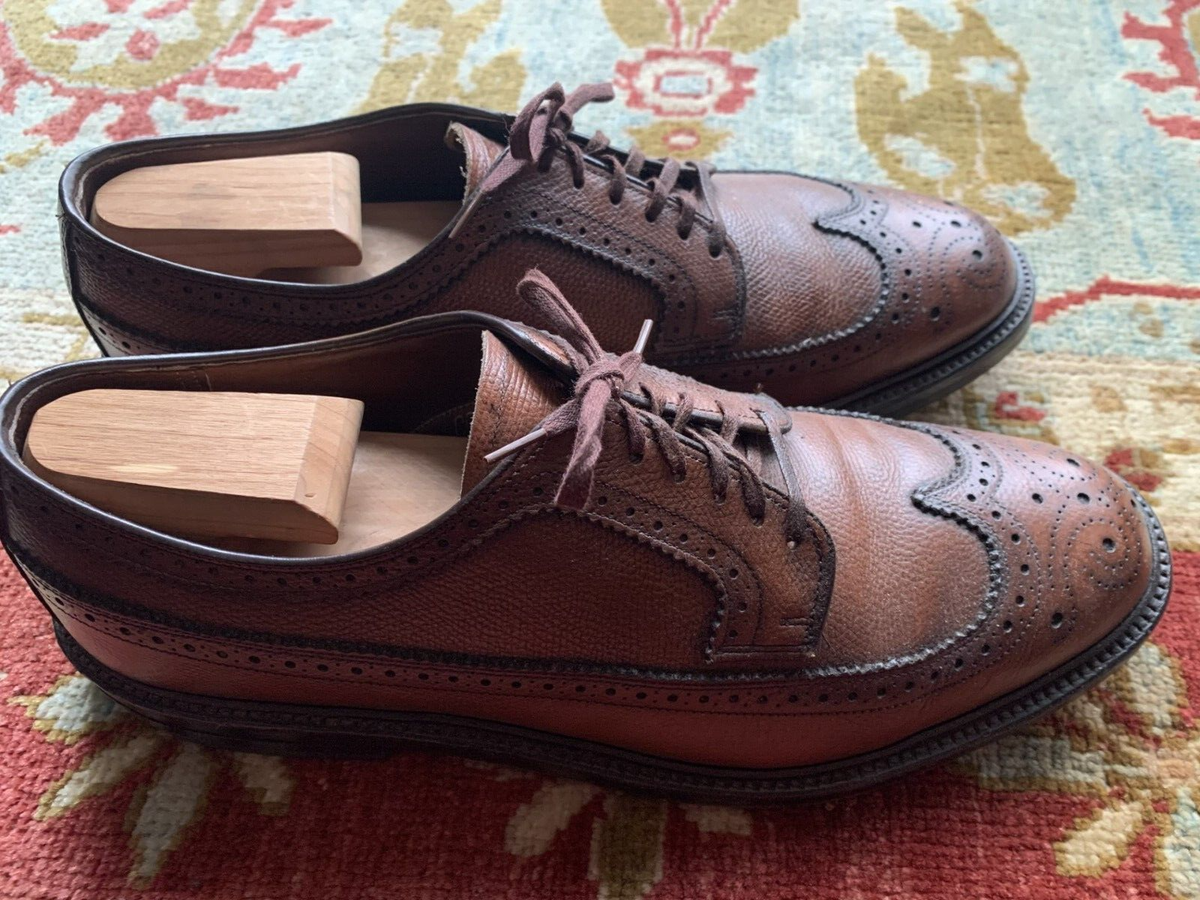 Vintage Hanover Leather Wingtip Shoes Mens Made In Hanover Pennsylvania The Hanover Shoe - Etsy main image 4