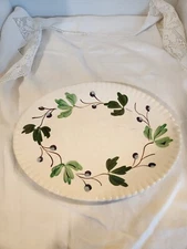 Vintage Blue Ridge Pottery Mountain Ivy 13" Platter