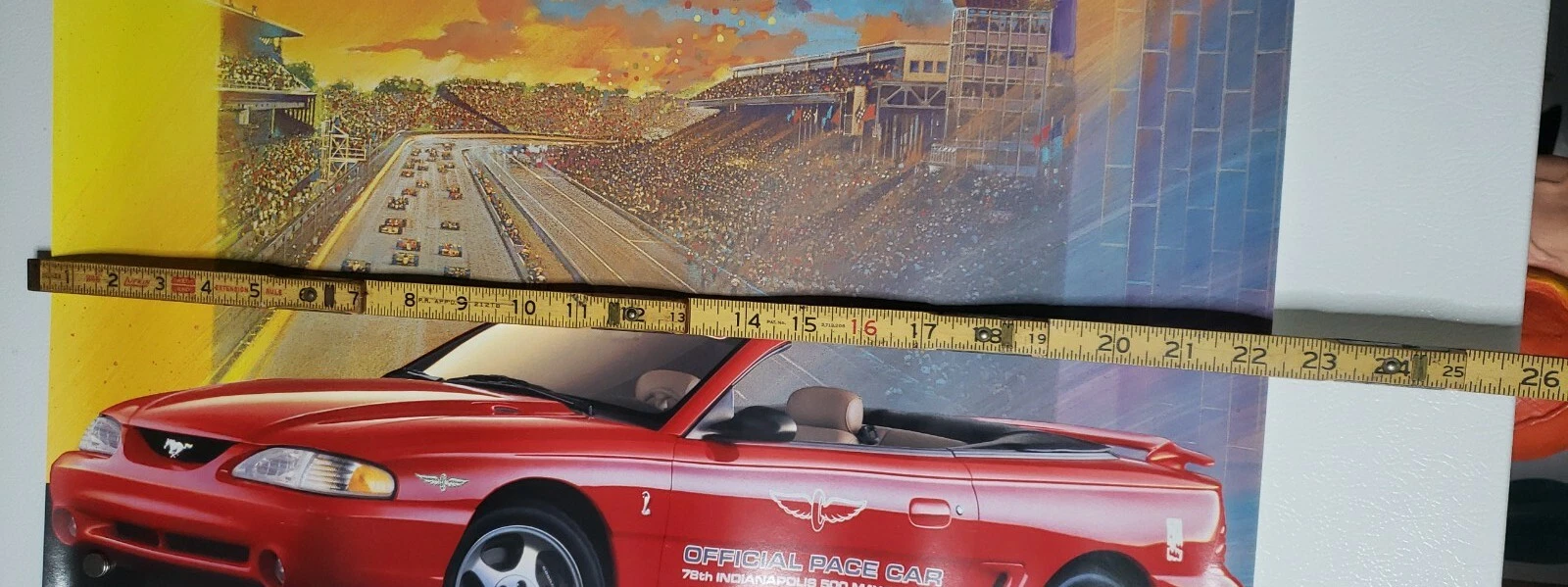  1994 mustang cobra indianapolis 500 carro oficial pace 