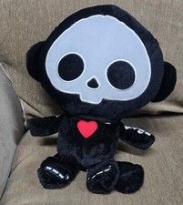 Fiesta Skelanimals 13" Black Marcy Monkey Plush