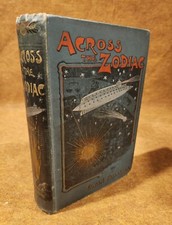 Across the Zodiac Edwin Pallander 1896 1st Edition