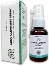MediLisk Lung Cleansing Spray Respiratory Support, Mucus Relief, 1 fl oz
