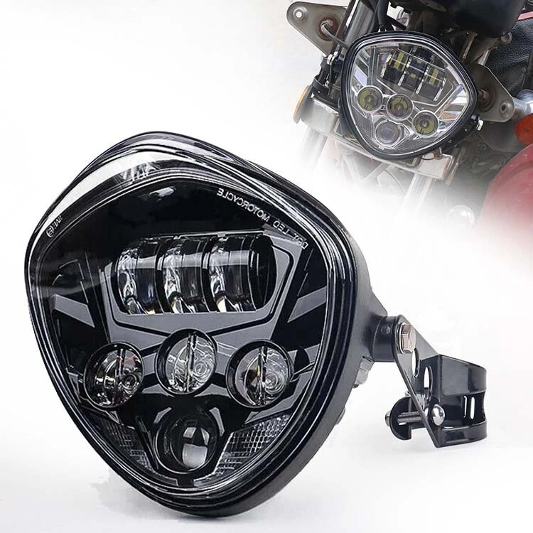 Farol projetor Hi/Lo 7 polegadas para Kawasaki Vulcan S 650 800 900 1500 LED - Imagem 2 de 4