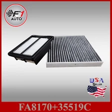 Auto1tech Engine and Carbon Cabin air filter COMBO~ 2017 Honda Accord Hybrid