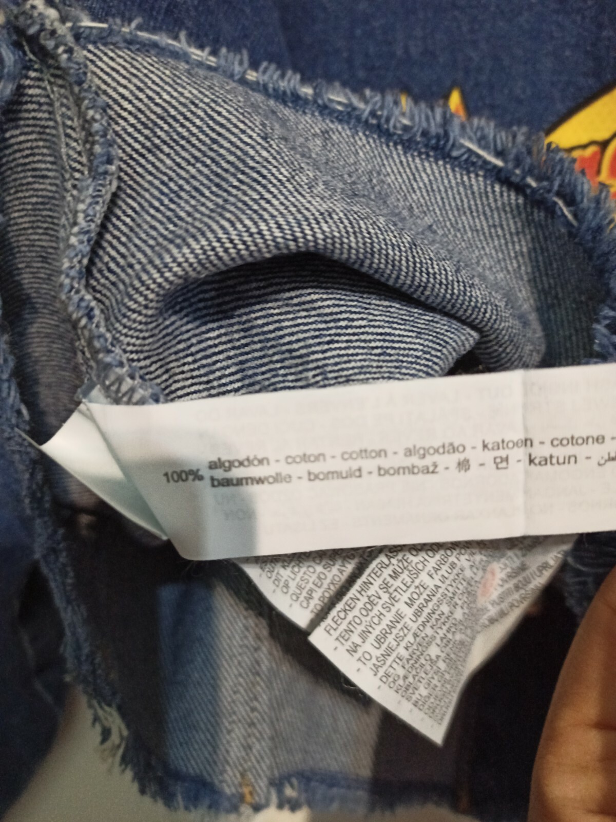 ZARA SOLD OUT  TOM & JERRY DENIM  JACKET M REF 6164/054 WARNER BROS image 9