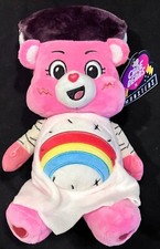 NWT Care Bears x Universal Monsters Cheer Bear Bride of Frankenstein Plush NEW 