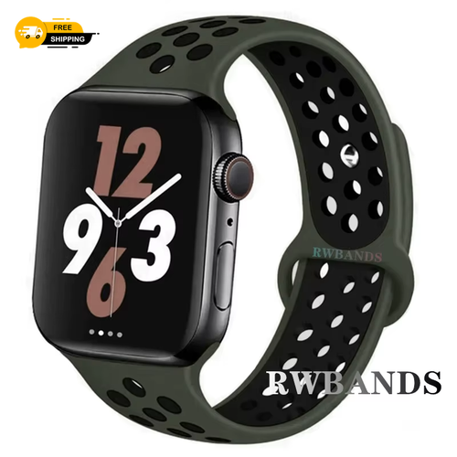 Oddychający pasek sportowy do Apple Watch Band 46 44 40 42 38 41 45mm Seria 10 9 8 - Zdjęcie 56 z 67