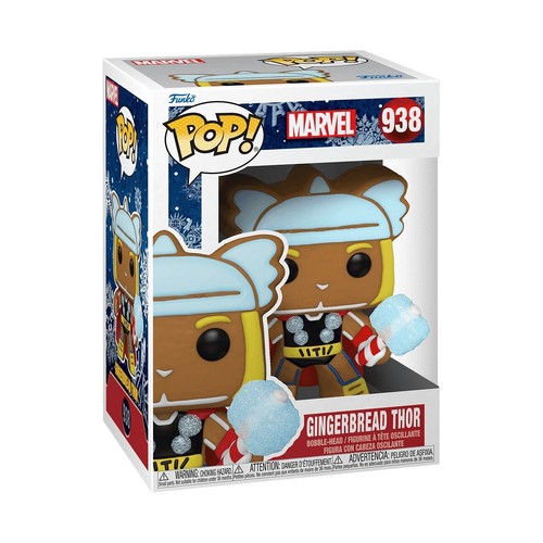 Funko POP! Marvel Gingerbread Thor 3.75" Vinyl Figure (#938) - Picture 2 of 3