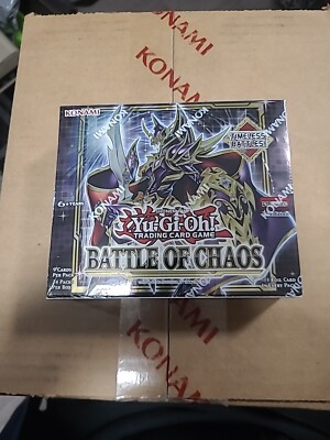 Yugioh! Battle of Chaos 1st Edition Booster Box Factory Sealed - Case Fresh  | eBay