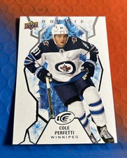 2021-22 Upper Deck UD Ice Cole Perfetti Rookie RC #104 - Winnipeg Jets