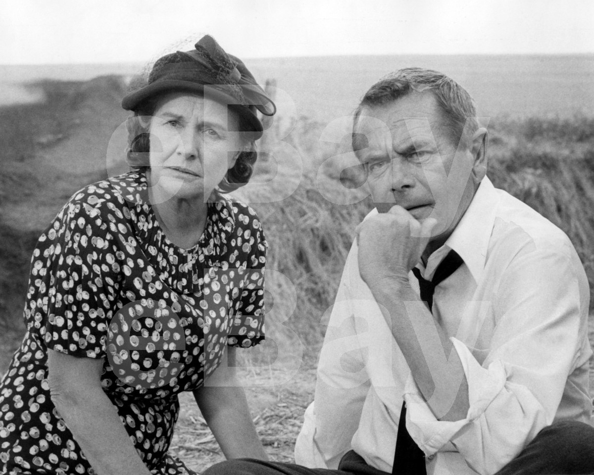 Superman The Movie (1978) Phyllis Thaxter, Glenn Ford 10x8