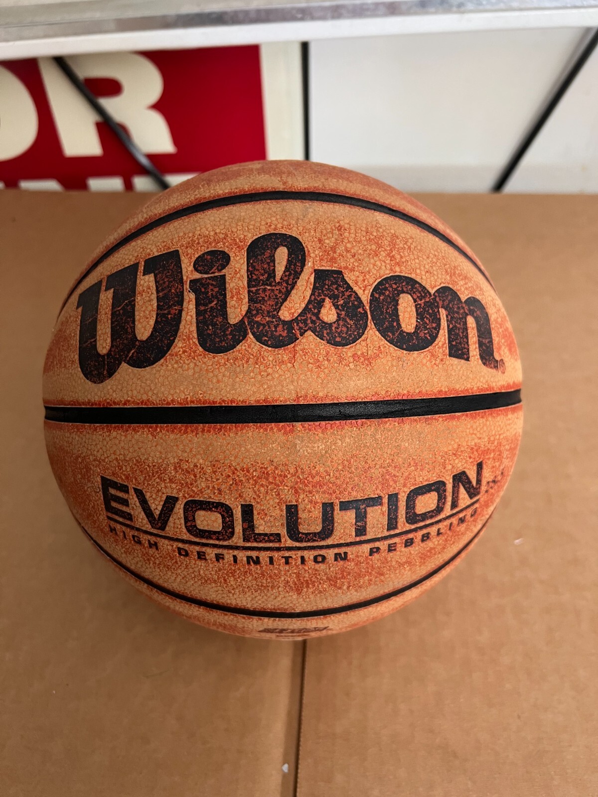 Wilson Evolution High Definition Pebbling Indoor Game Basketball Size 28.5"  | eBay