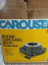 Kodak Carousel 35mm Slide Projector Model 850H for repair, Partially Working