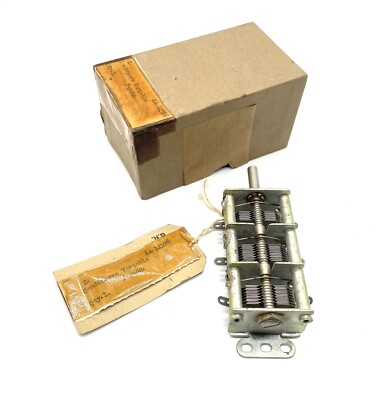 1x Vintage Rare Variable Capacitor NOS Drehkondensator