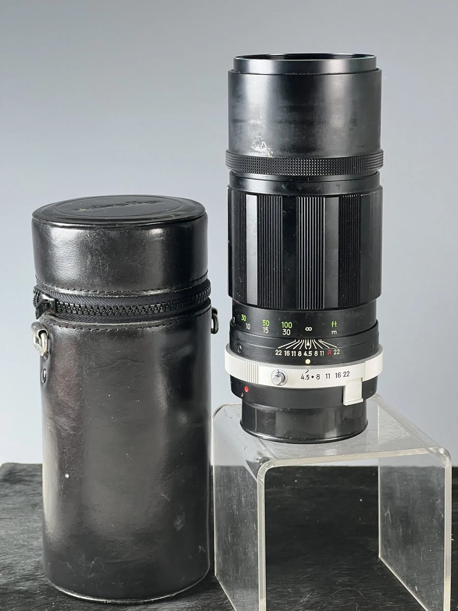 最終価格　ミノルタ　MC　TELEROKKOL　200mmF4.5（中古品） 中古】 【難あり品】 ミノルタ MC ROKKOR 200mm F4.5 : カメラの