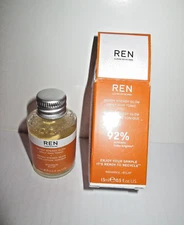 REN Ready Steady Glow Daily AHA Tonic .5 oz. Travel Size New Boxed