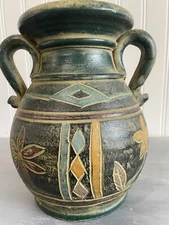 Earthenware Jug From River Junction Pottery Works Rustic Handmade Pottery