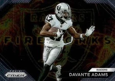 2023 Panini Prizm #F-21 Davante Adams Fireworks NM