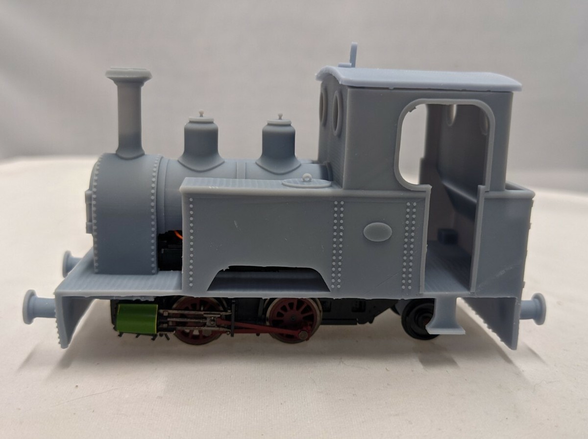 O-16.5 Ffestinniog Prince Karosserie Und Tender Für Modifiziertes